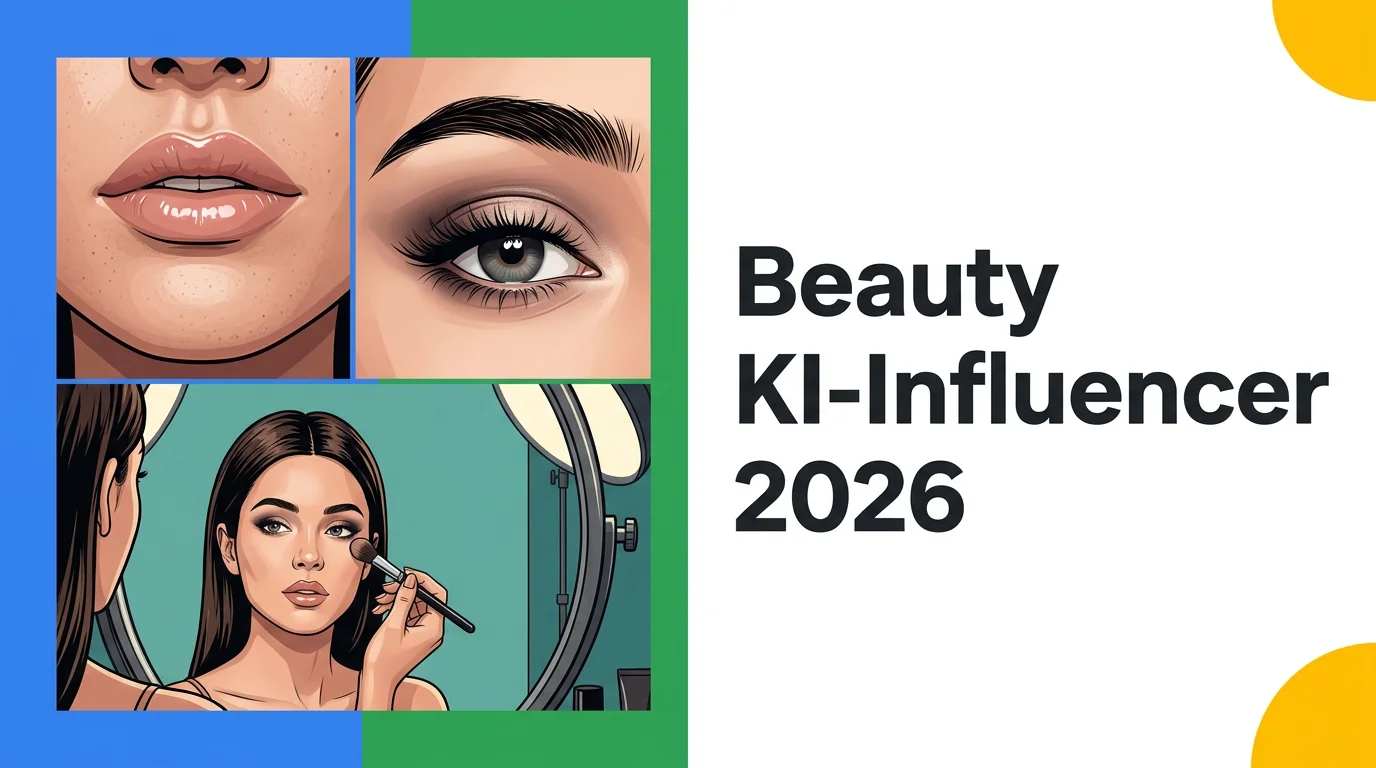 Beauty KI-Influencer Editorial Close-up - Makeup, Skincare, GRWM