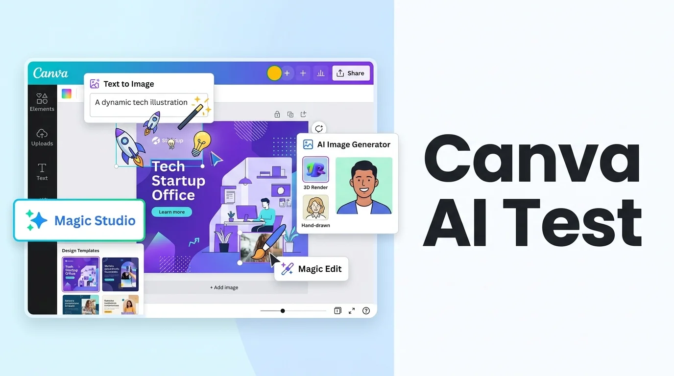 Canva AI Test - Design und Video für Content Creator