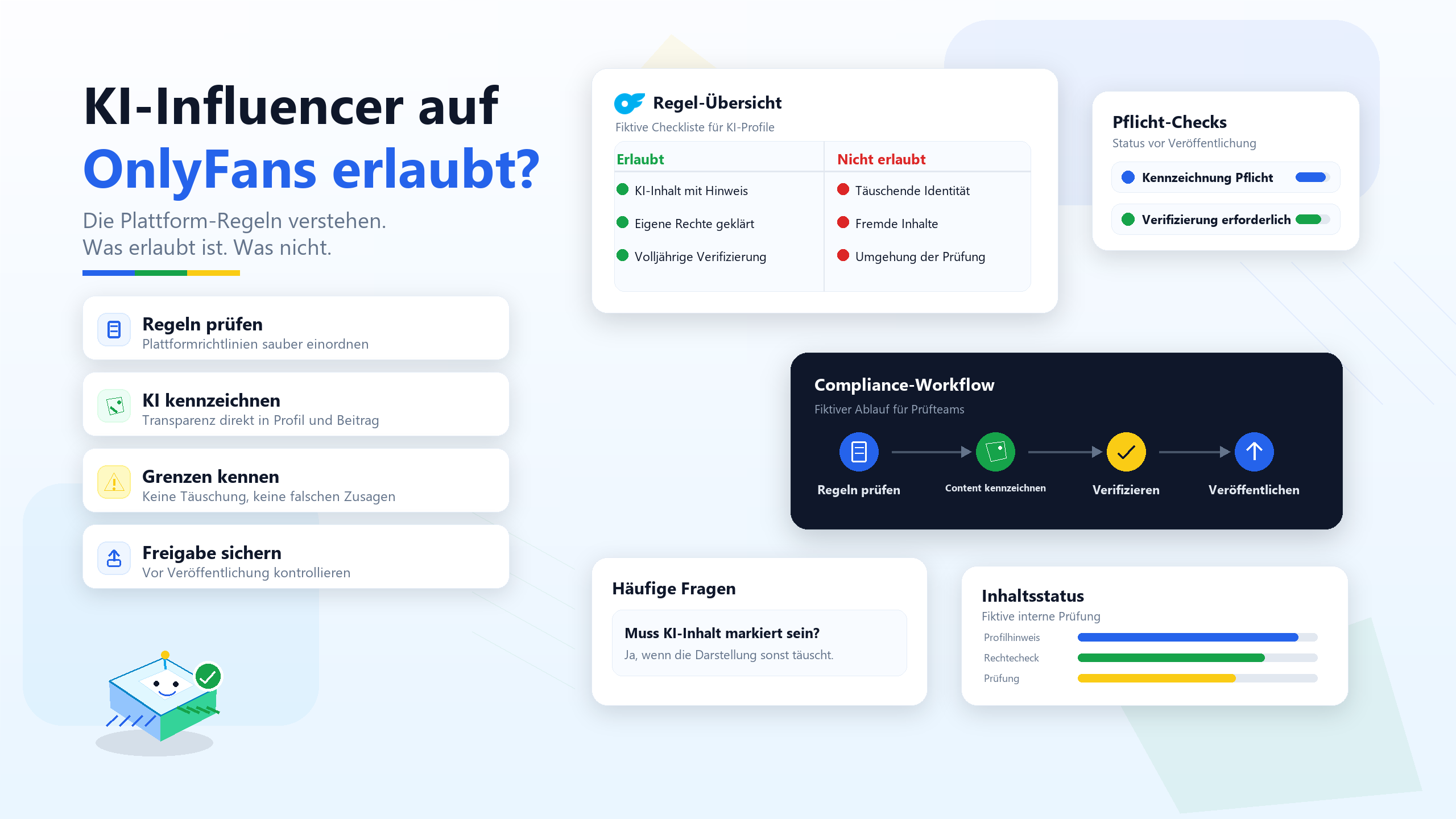 KI-Influencer auf OnlyFans: Erlaubt? Die Plattform-Regeln (2026)