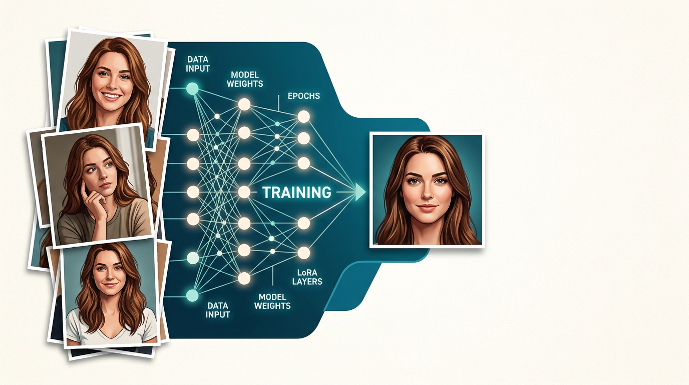 LoRA Training für KI-Influencer: vom Foto-Datensatz über das Training zum konsistenten KI-Influencer-Modell