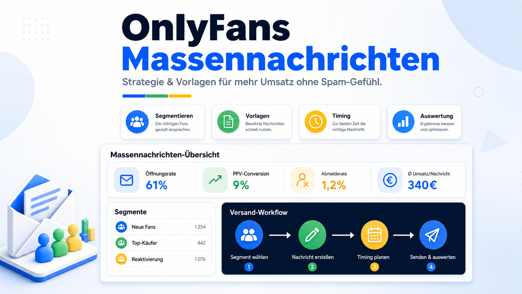 OnlyFans Massennachrichten: Strategie & Vorlagen (2026)