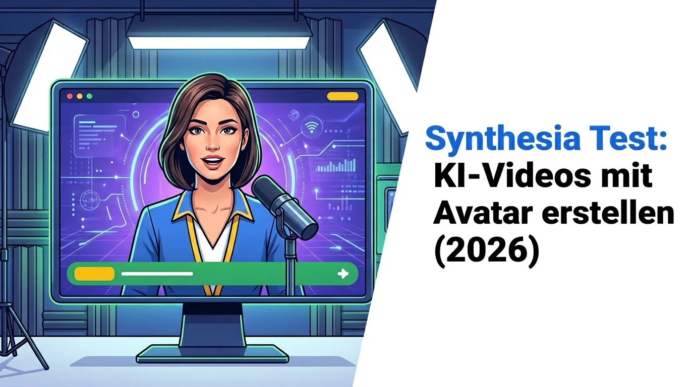 Synthesia Test 2026 - KI-Videos mit Avatar