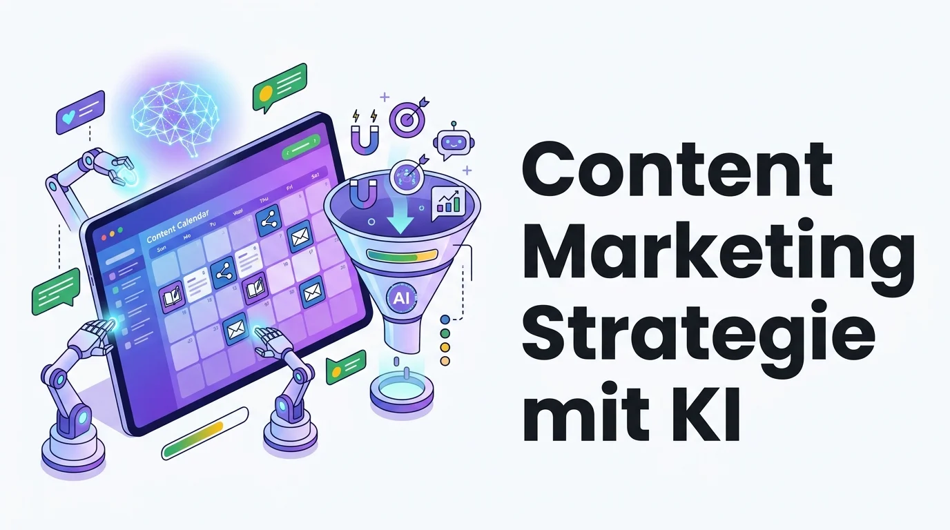Content Marketing Strategie mit KI - Von der Idee zum Post
