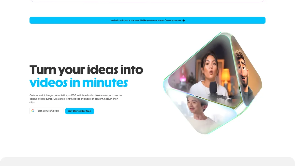 HeyGen – KI-Videos mit Avataren erstellen.