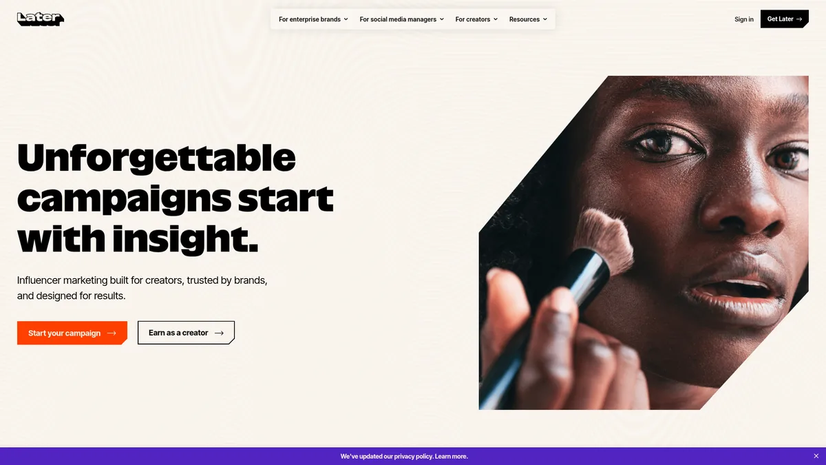 Later – ein Scheduling-Tool zum Vorplanen von Content.