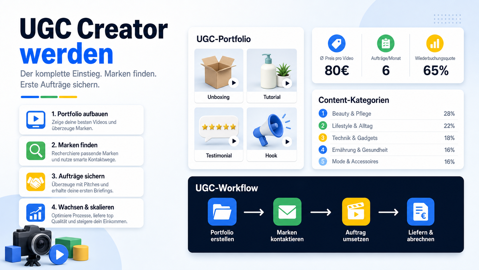 UGC Creator werden: Der komplette Einstieg (2026)